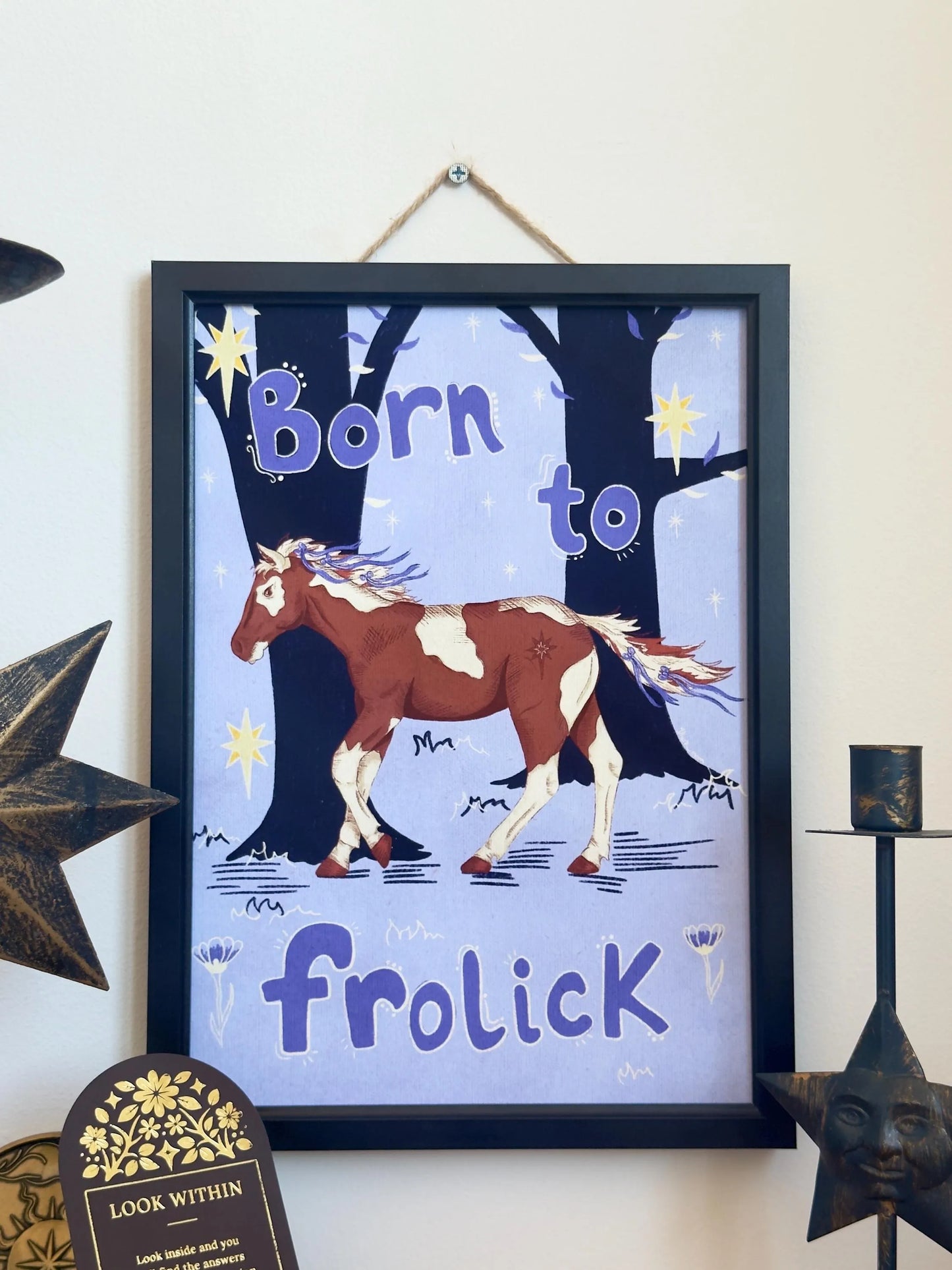 Born to Frolick Art Print